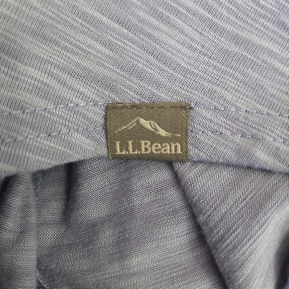 L.L. Bean Light Blue Tunic Top Size L - Picture 3 of 5